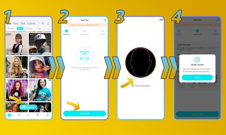 How to Complete Niki Live Host Face Verification - Step by step